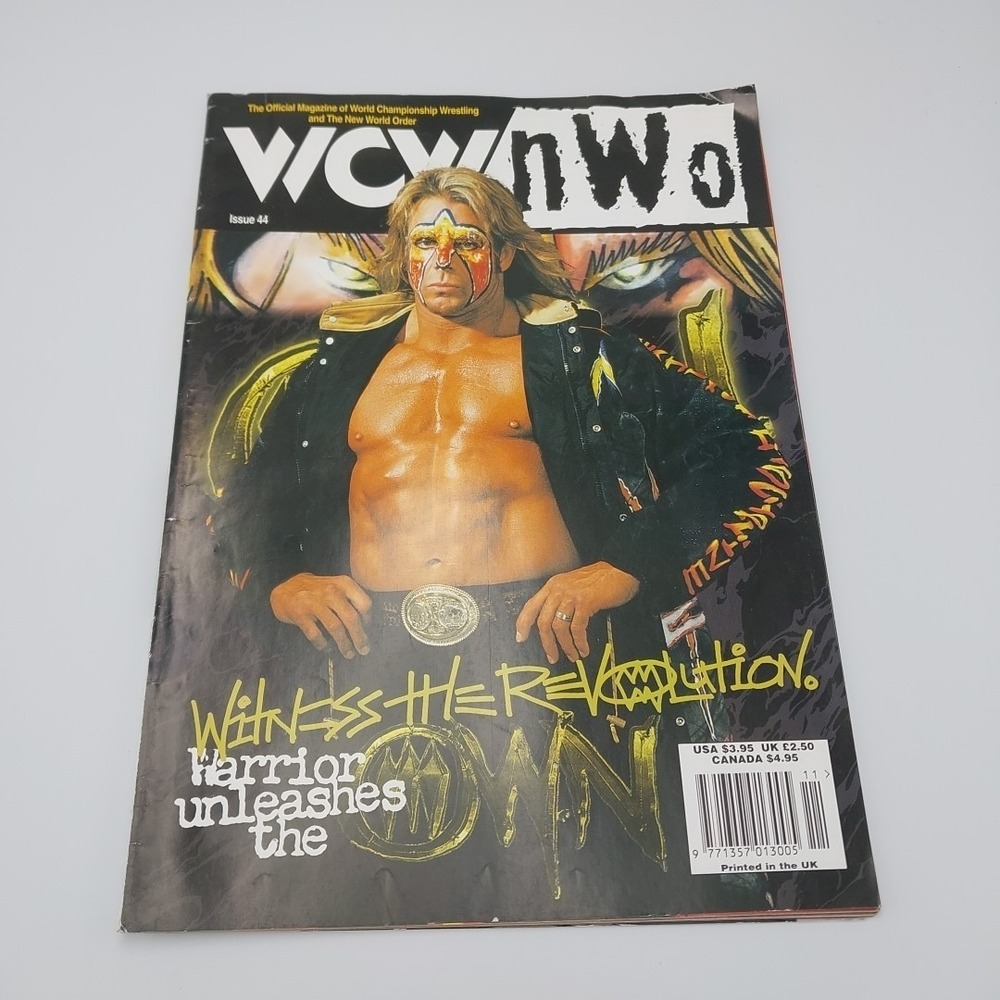 RARE WCW Wrestling Magazine Issue 44 Ultimate Warrior‎ WWE WWF